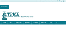 Tablet Screenshot of mytpmg.com